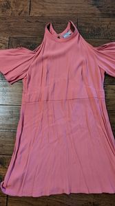 Open Shoulder and Back Aline dress